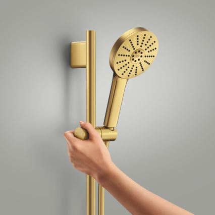 GROHE 134866GN00 - VITALIO JOY+ 120 mm zelta dušas komplekts