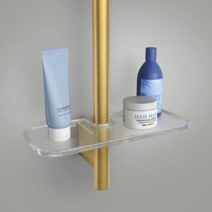 GROHE 134866GN00 - VITALIO JOY+ 120 mm zelta dušas komplekts