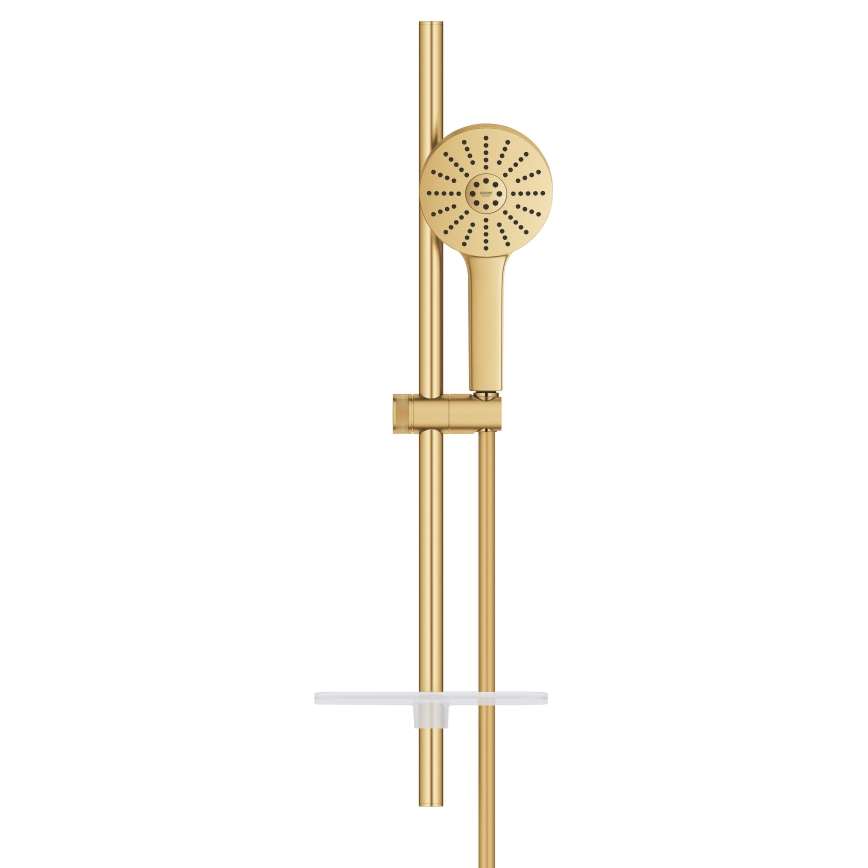 GROHE 134866GN00 - VITALIO JOY+ 120 mm zelta dušas komplekts