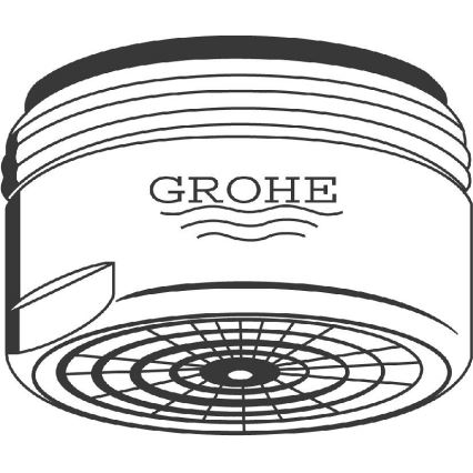 GROHE 13929000 - Perlators M 24 × 1 spīdīgs hroms