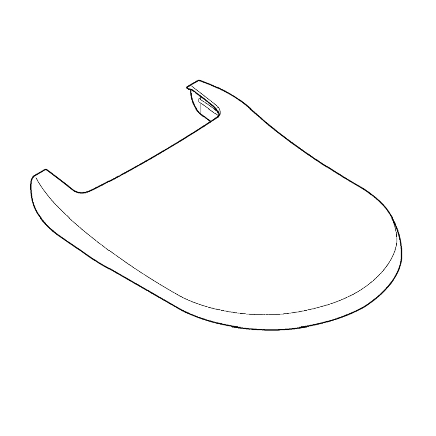 GROHE 14925SH0 - SENSIA ARENA tualetes poda sēdeklis (durobalts)