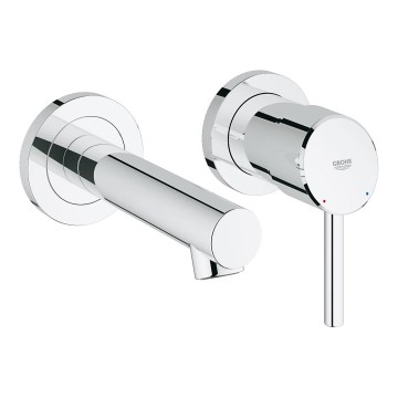 GROHE 19575001 - Divu caurumu izlietnes jaucējkrāns CONCETTO 147 mm spīdīgs hroms
