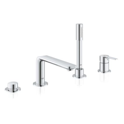 GROHE 19577001 - LINEARE četru caurumu vannas komplekts, spīdīgs hroms