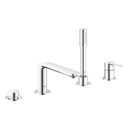 GROHE 19577001 - LINEARE četru caurumu vannas komplekts, spīdīgs hroms