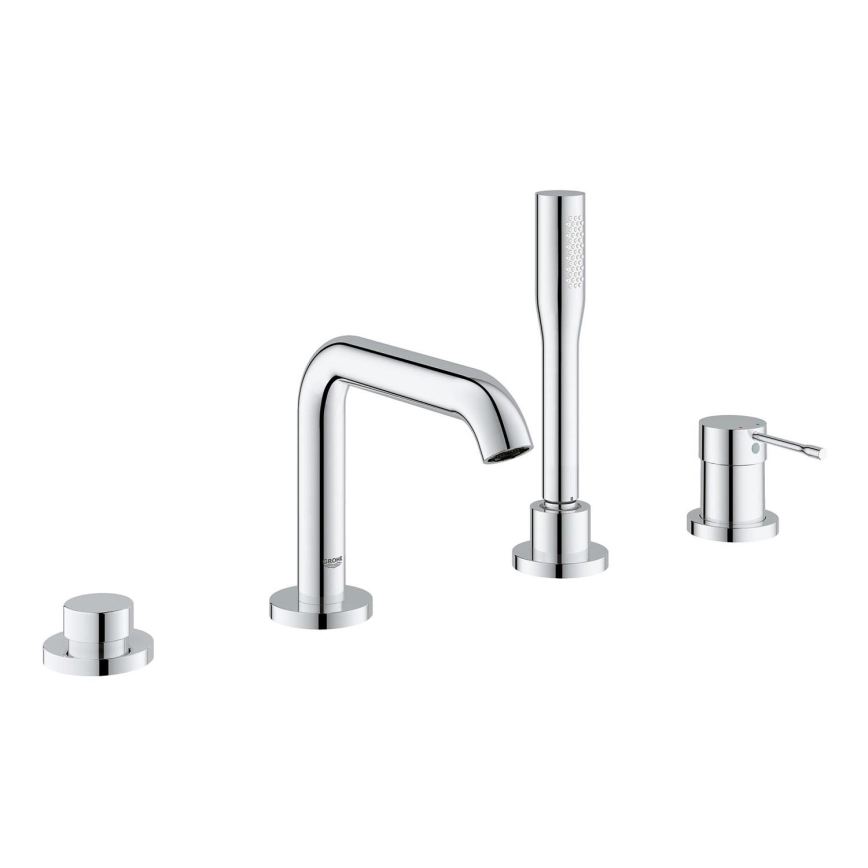 GROHE 19578001 - Četru atveru vannas jaucējkrāna komplekts ESSENCE 197 mm spīdīgs hroms
