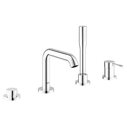 GROHE 19578001 - Četru atveru vannas jaucējkrāna komplekts ESSENCE 197 mm spīdīgs hroms