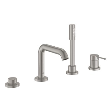 GROHE 19578DC1 - ESSENCE četrcaurumu vannas jaucējkrāns, nerūsējošais tērauds