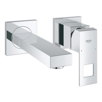 GROHE 19895000 - Izlietnes divu caurumu jaucējkrāns EUROCUBE 171 mm spīdīgs hroms