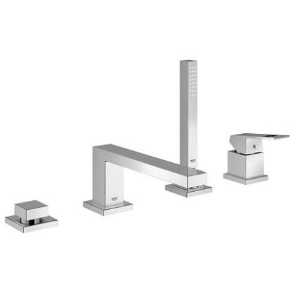 GROHE 19897001 - Četru atveru vannas jaucējkrāns EUROCUBE spīdīgs hroms