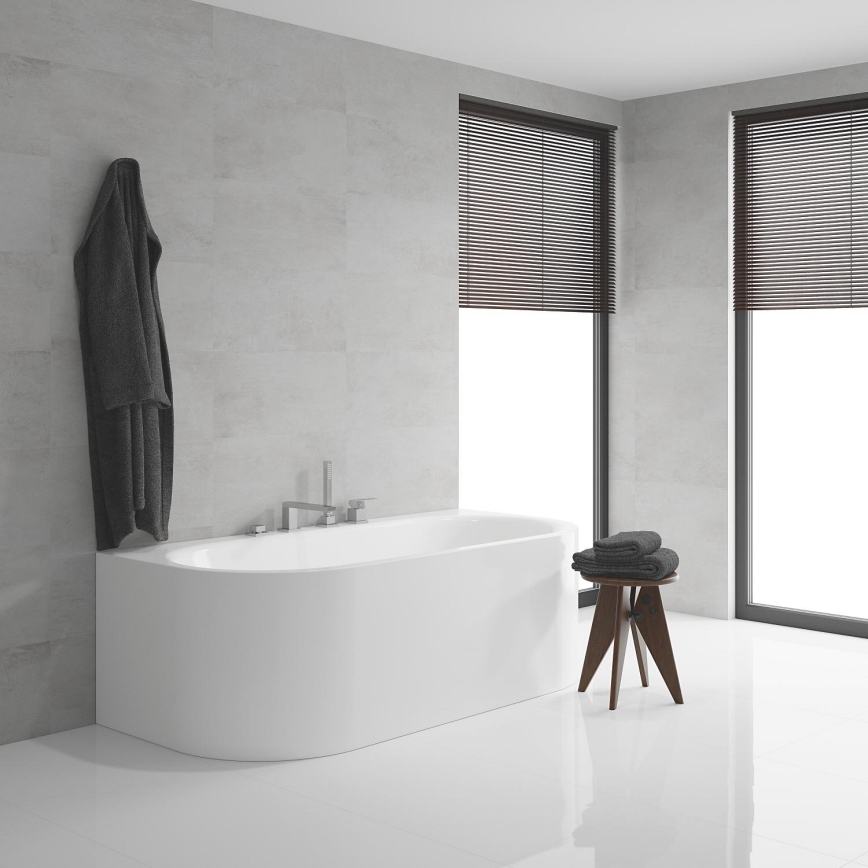 GROHE 19897001 - Četru atveru vannas jaucējkrāns EUROCUBE spīdīgs hroms