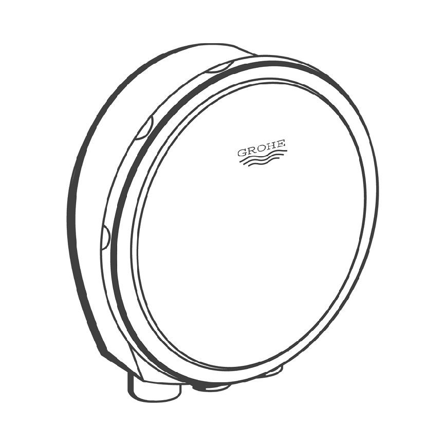 GROHE 19952DA0 - vannas uzpildes, notekas un pārplūdes komplekts TALENTOFILL, zelta krāsā