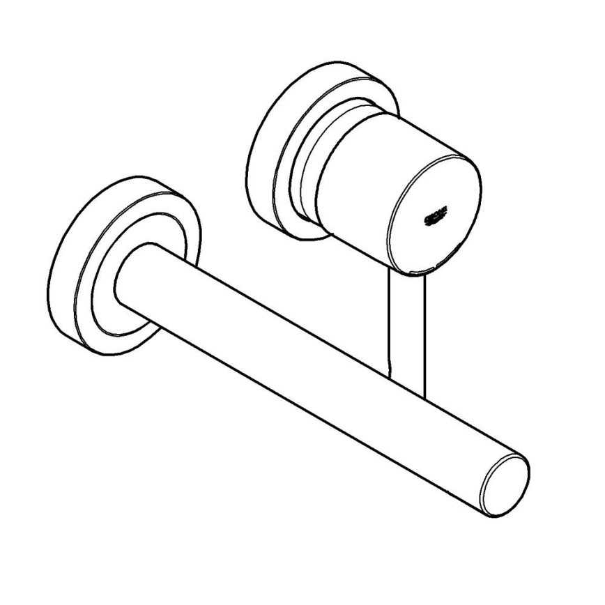 GROHE 19967A01 - Izlietnes jaucējkrāns ESSENCE 230 mm grafīts