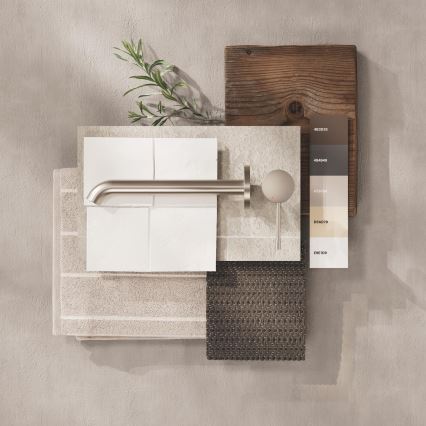 GROHE 19967DC1 - Divu caurumu izlietnes jaucējkrāns ESSENCE, 230 mm, nerūsējošais tērauds