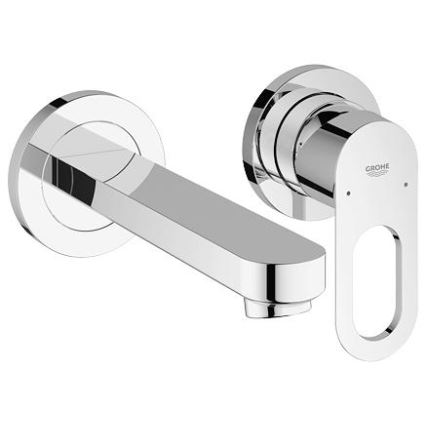 GROHE 20289000 - Divu caurumu izlietnes jaucējkrāns BAULOOP, 110 mm, spīdīgs hroms