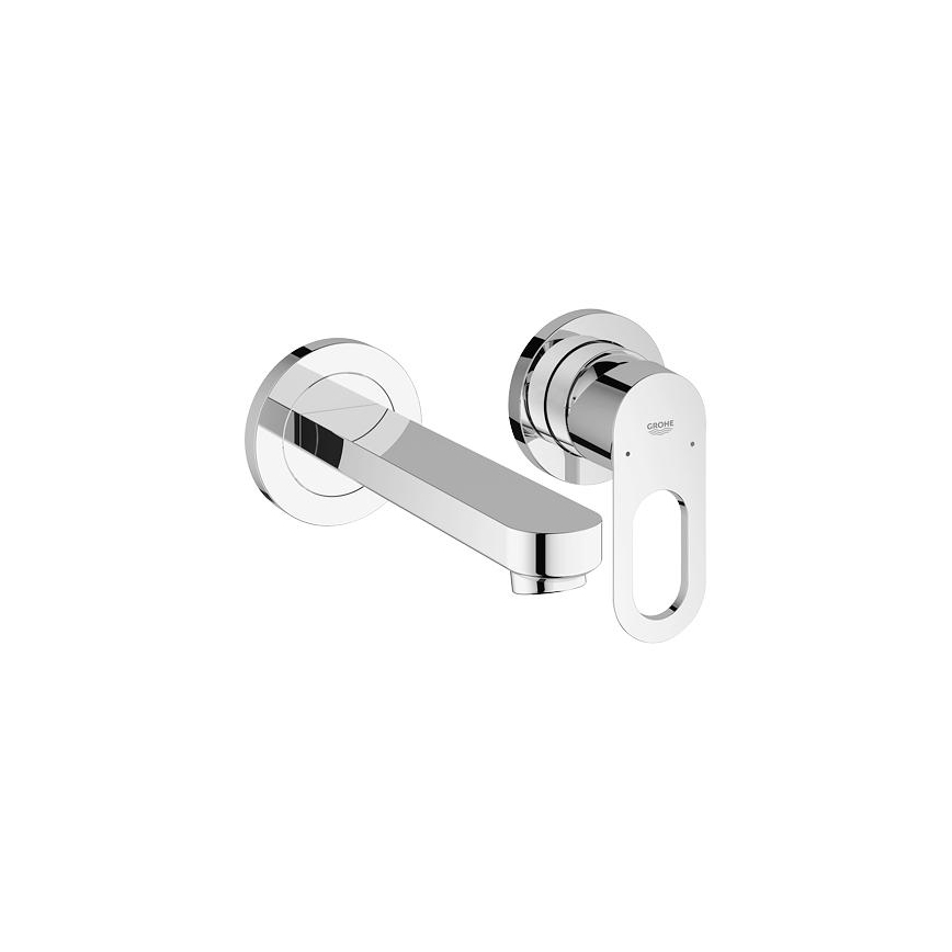 GROHE 20289000 - Divu caurumu izlietnes jaucējkrāns BAULOOP, 110 mm, spīdīgs hroms
