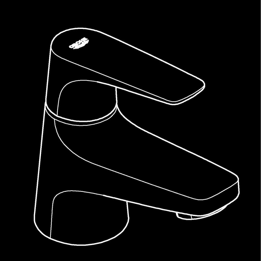 GROHE 20577000 - Virsmas montējamais vārsts START FLOW DN 15, spīdīgs hroms