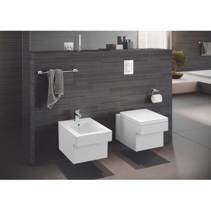 GROHE 23138000 - Bidē jaucējkrāns EUROCUBE pulēts hroms