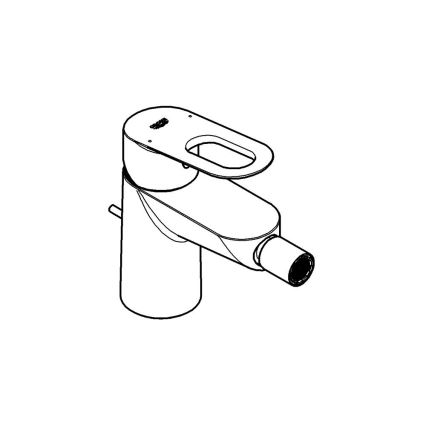 GROHE 23338000 - BAULOOP bidē jaucējkrāns, spīdīgs hroms