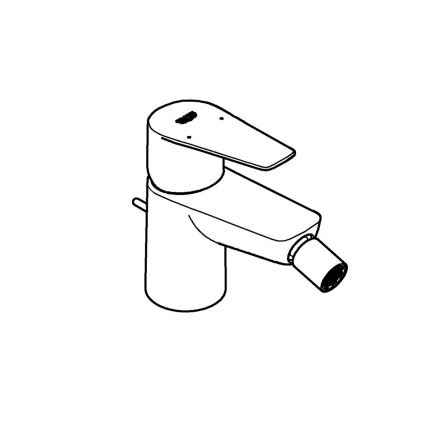 GROHE 23345001 - START EDGE bidēta jaucējkrāns, spīdīgs hroms