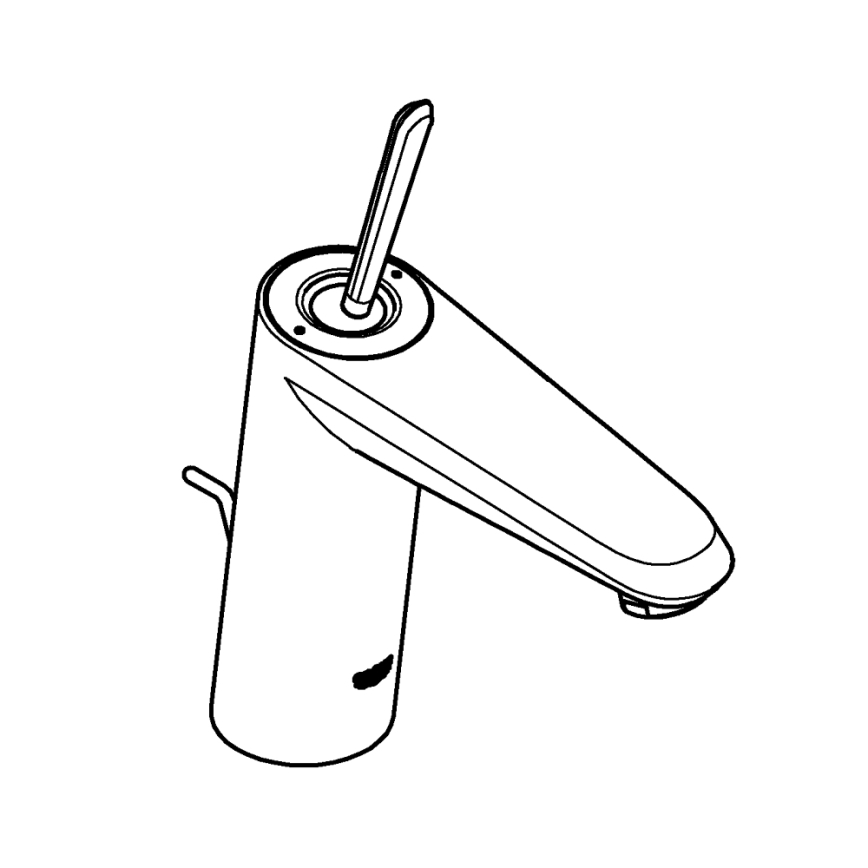 GROHE 23427000 - Izlietnes jaucējkrāns EURODISC JOY DN 15, izmērs M, spīdīgs hroms