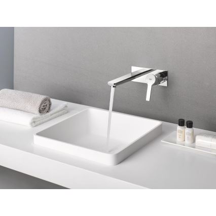 GROHE 23444001 - Divu caurumu izlietnes jaucējkrāns LINEARE 207 mm spīdīgs hroms