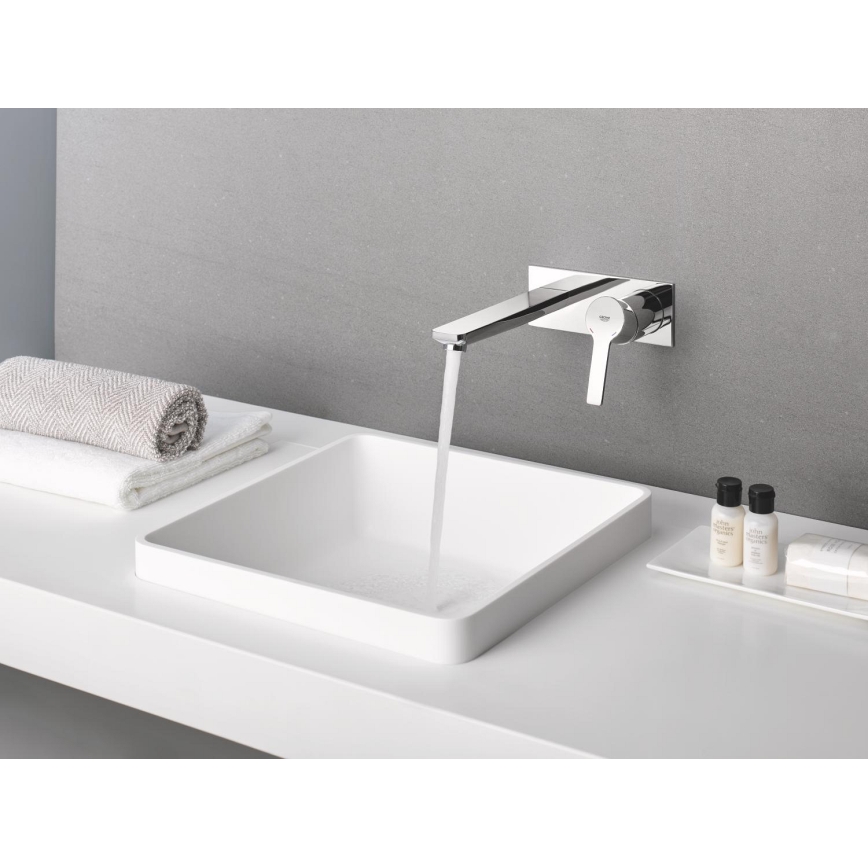 GROHE 23444001 - Divu caurumu izlietnes jaucējkrāns LINEARE 207 mm spīdīgs hroms