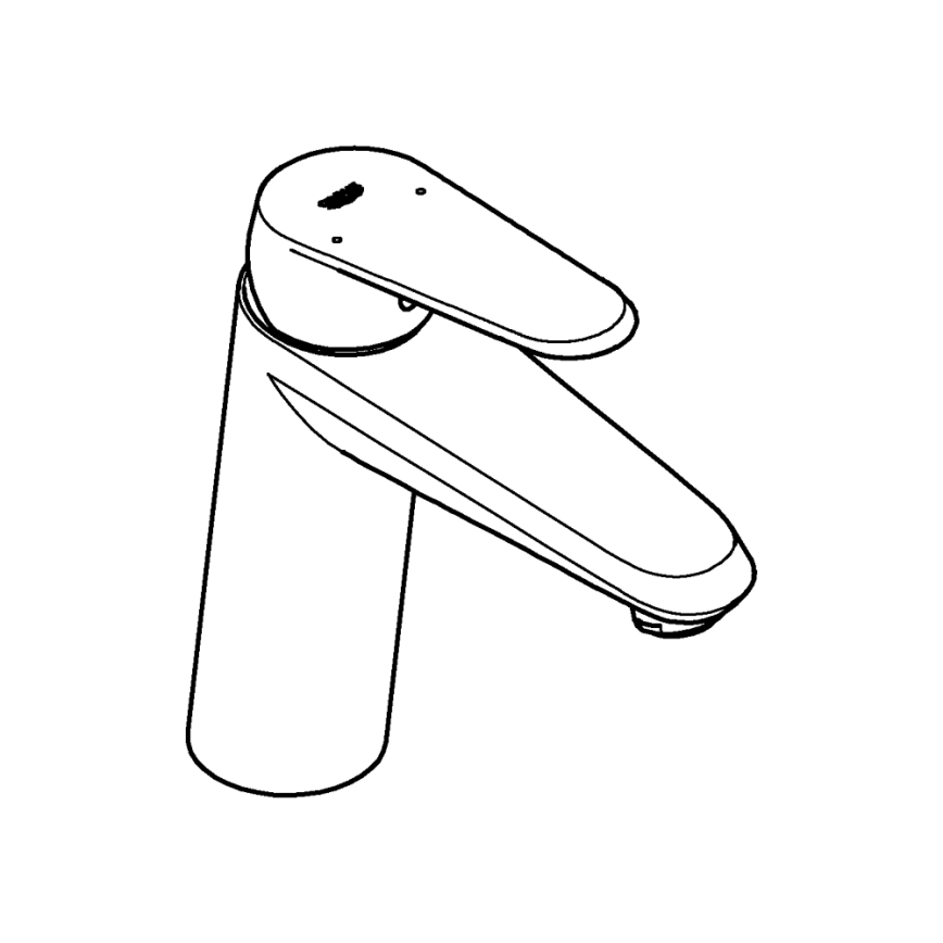 GROHE 23449002 - Izlietnes jaucējkrāns EURODISC COSMOPOLITAN, izmērs M, hromēts