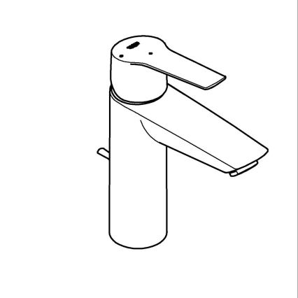 GROHE 23552002 - izlietnes maisītājs START 192 mm spīdīgs hroms