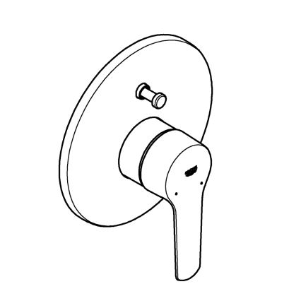 GROHE 23558002 - Vannas jaucējkrāns START spīdīgs hroms