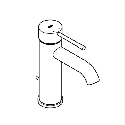 GROHE 23589GN1 - Izlietnes jaucējkrāns ESSENCE DN 15, izmērs S, zelta apdare