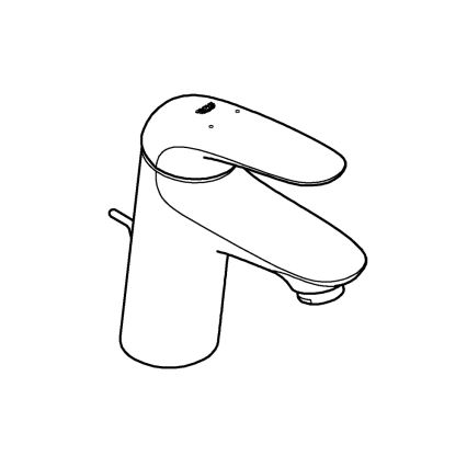 GROHE 23707003 - Izlietnes jaucējkrāns EUROSTYLE 163 mm spīdīgs hroms