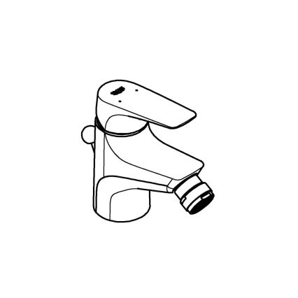 GROHE 23770000 - Bidē jaucējkrāns START FLOW spīdīgs hroms