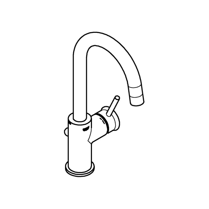 GROHE 23783000 - izlietnes jaucējkrāns START CLASSIC, 311 mm, spīdīgs hroms