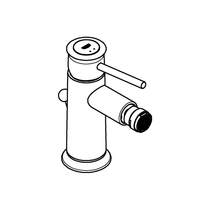 GROHE 23785000 - Bidē jaucējkrāns START CLASSIC spīdīgs hroms