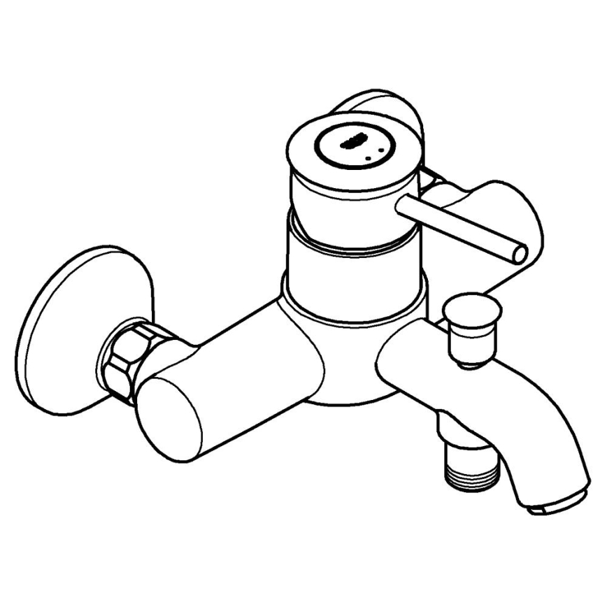 GROHE 23787000 - Vannas jaucējkrāns START CLASSIC DN 15 spīdīgs hroms