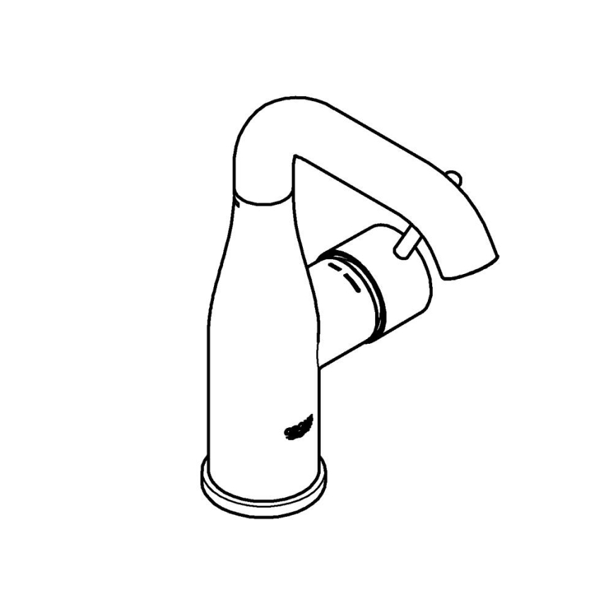 GROHE 23798001 - Izlietnes jaucējkrāns ESSENCE DN 15, izmērs M, spīdīgs hroms