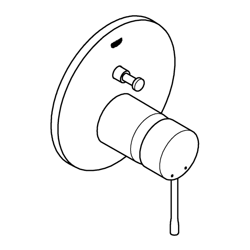 GROHE 24058001 - ESSENCE jaucējkrāns, spīdīgs hroms