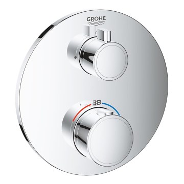 GROHE 24075000 - Termostatiskais jaucējkrāns GROHTHERM spīdīgs hroms