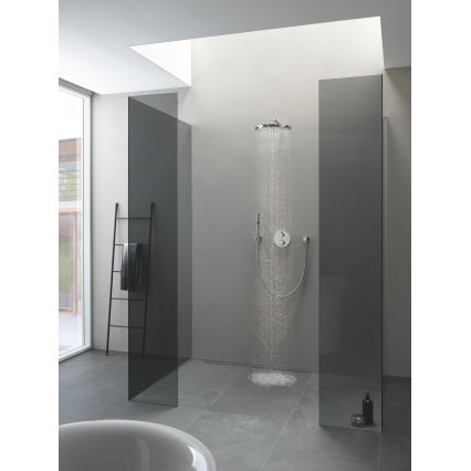 GROHE 24076000 - Termostatiskais dušas jaucējkrāns GROHTHERM, spīdīgs hroms