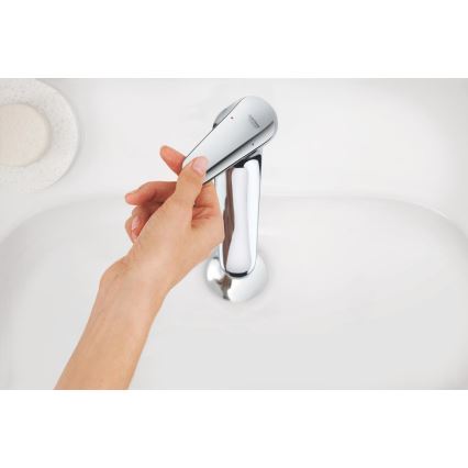 GROHE 24327001 - SWIFT izlietnes jaucējkrāns, M izmērs, glancēts hroms