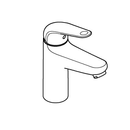 GROHE 24329001 - Izlietnes jaucējkrāns SWIFT DN 15, spīdīgs hroms