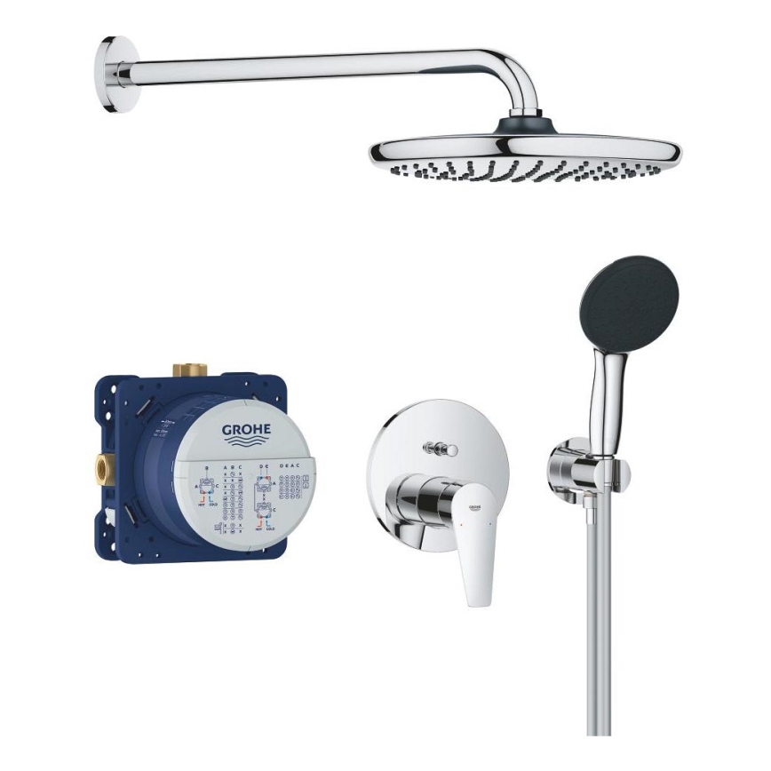 GROHE 25293000 - Dušas komplekts START EDGE 250 mm spīdīgs hroms