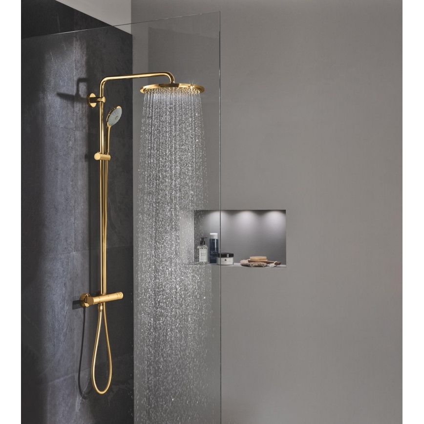 GROHE 26075GL0 - Dušas sistēma EUPHORIA SYSTEM 310 450 mm zelta