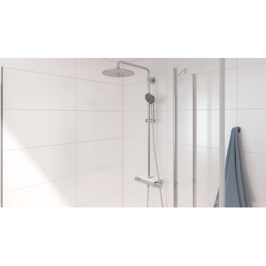 GROHE 26403002 - Dušas sistēma VITALIO JOY 260 450 mm spīdīgi hromēta