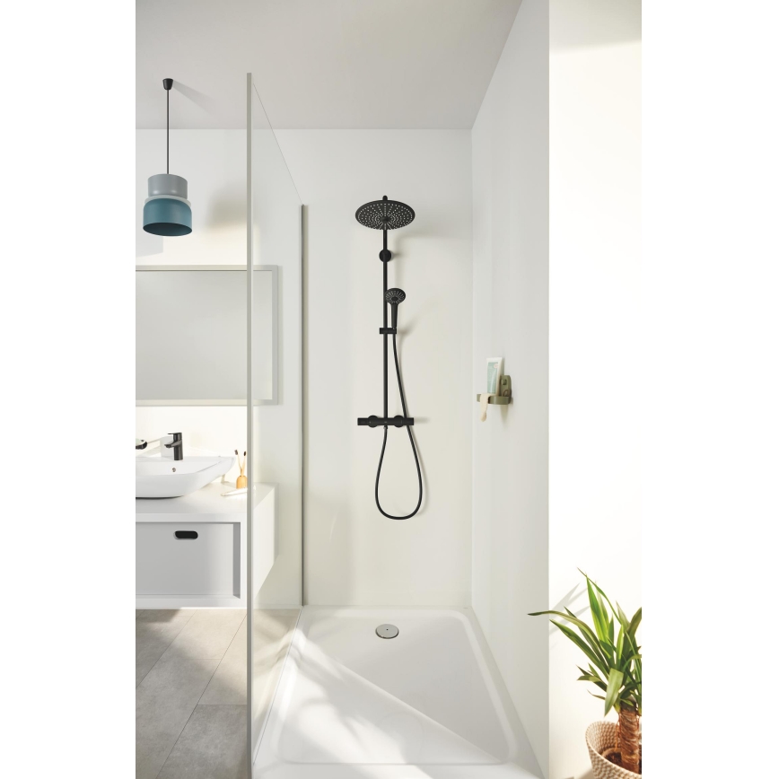 GROHE 26403KF2 - Dušas sistēma VITALIO JOY 260 melna
