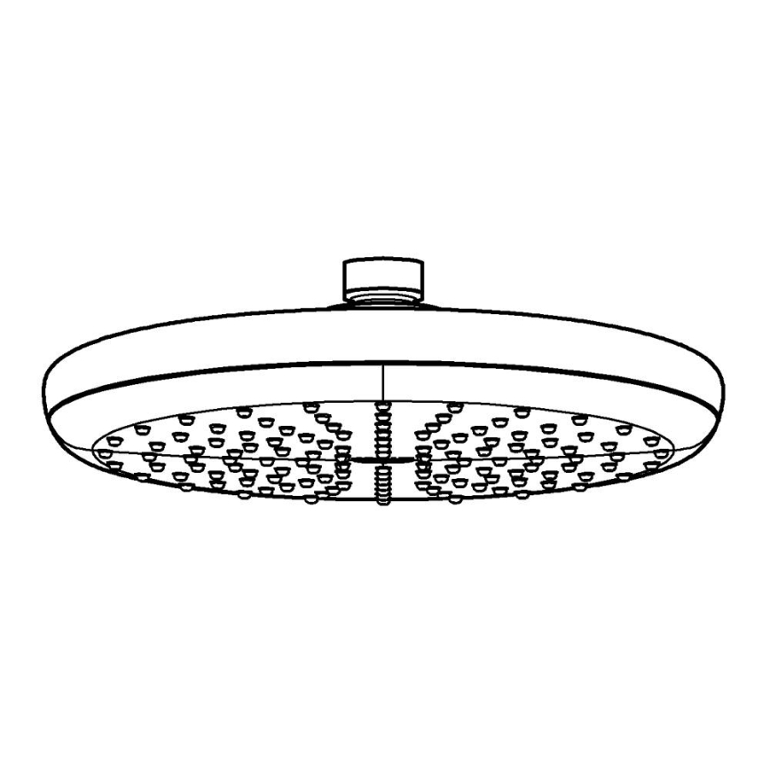 GROHE 26410000 - Dušas galva TEMPESTA 210 mm, spīdīgs hroms