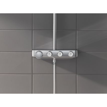 GROHE 26508000 - Dušas sistēma EUPHORIA SMARTCONTROL 310 CUBE ar spīdīgu hroma apdari