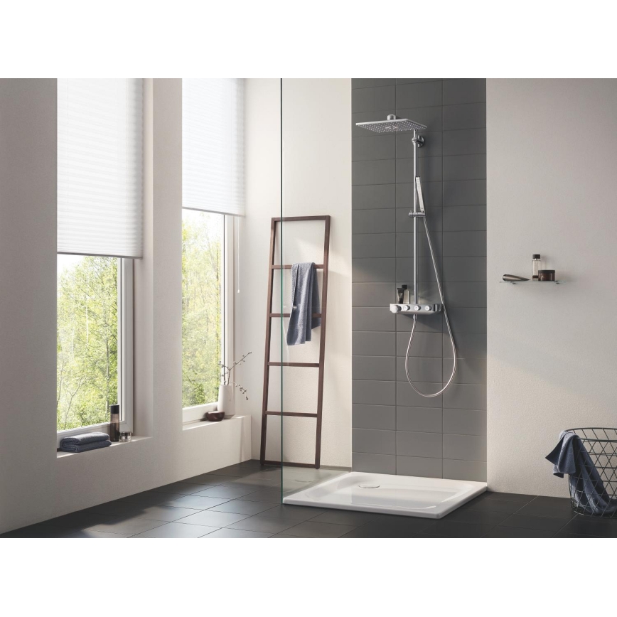 GROHE 26508000 - Dušas sistēma EUPHORIA SMARTCONTROL 310 CUBE ar spīdīgu hroma apdari
