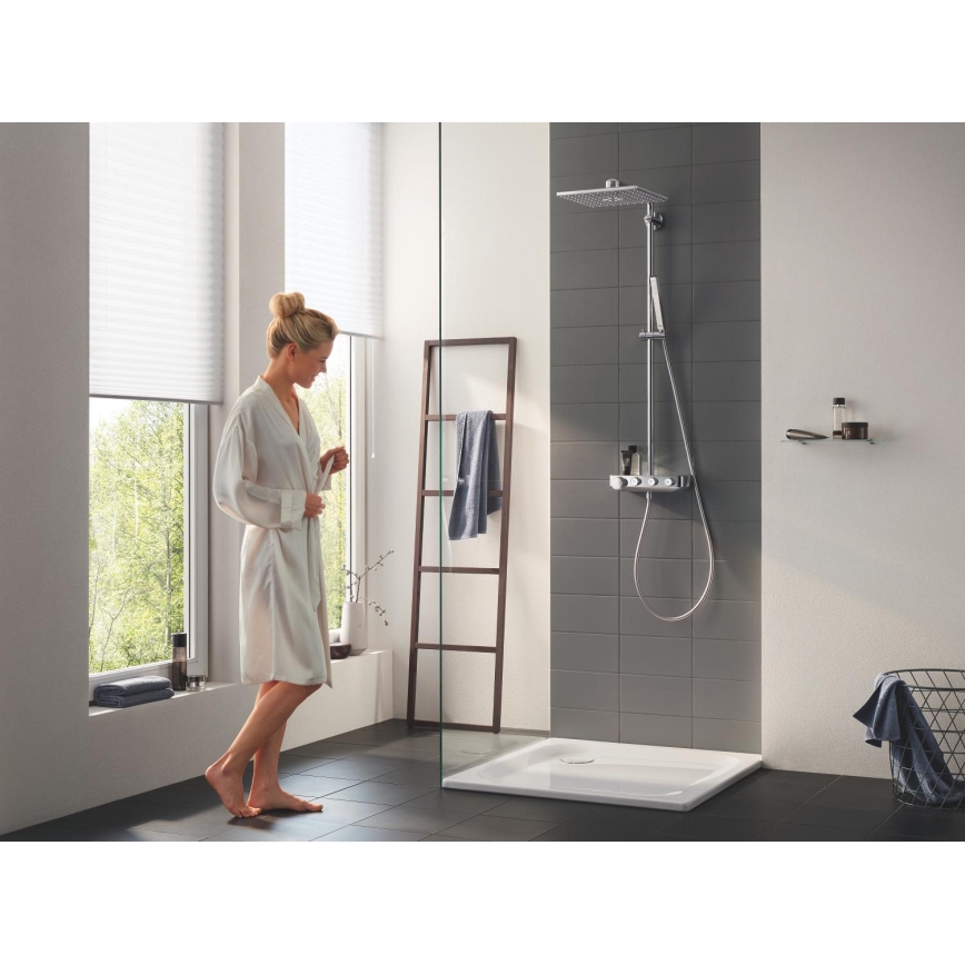 GROHE 26508000 - Dušas sistēma EUPHORIA SMARTCONTROL 310 CUBE ar spīdīgu hroma apdari