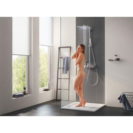 GROHE 26508000 - Dušas sistēma EUPHORIA SMARTCONTROL 310 CUBE ar spīdīgu hroma apdari